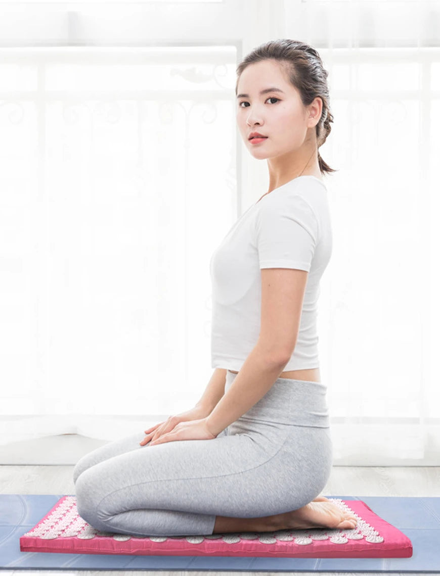 Acupressure Yoga Mat Set